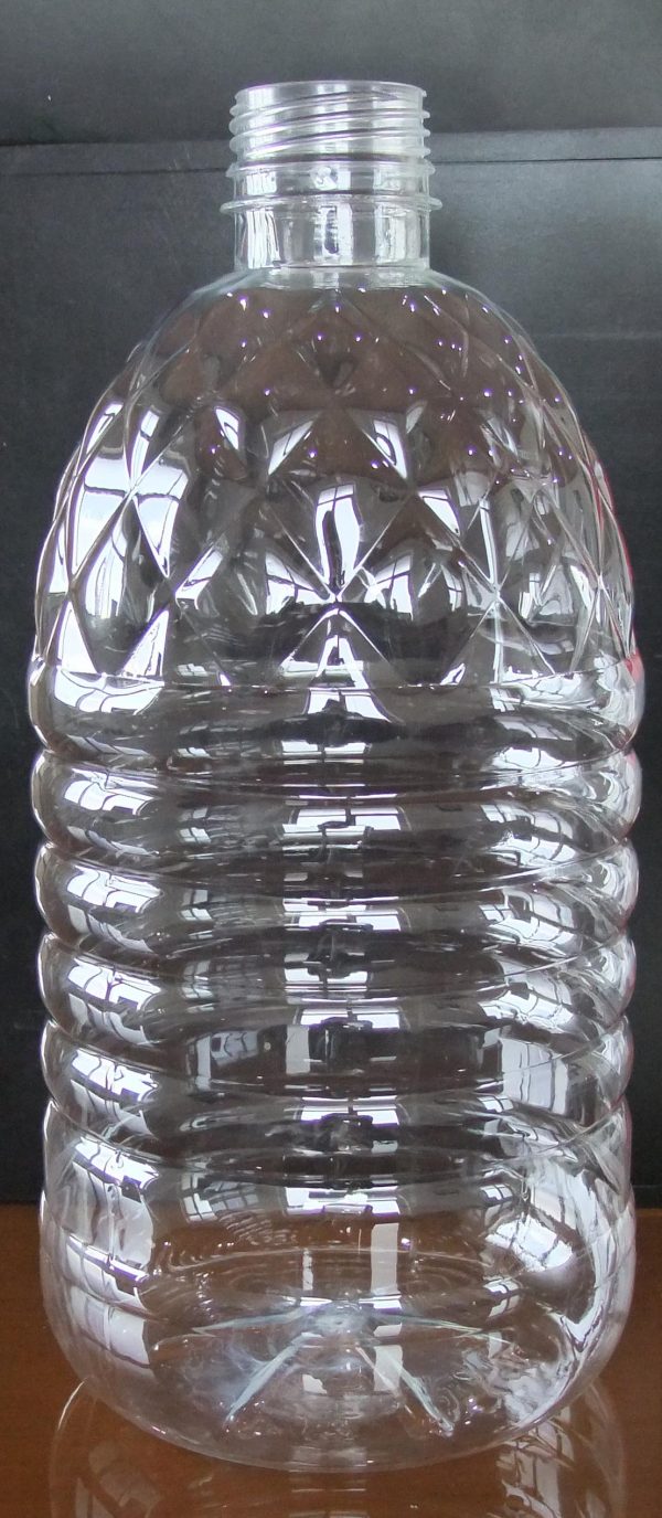 B12 بطری ۴ لیتری شفاف